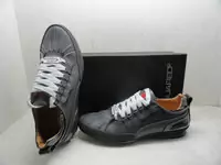 chaussures dsquared hommes new style 2013 cuir fil gris